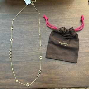 Kate Spade Spot the Spade Long Necklace